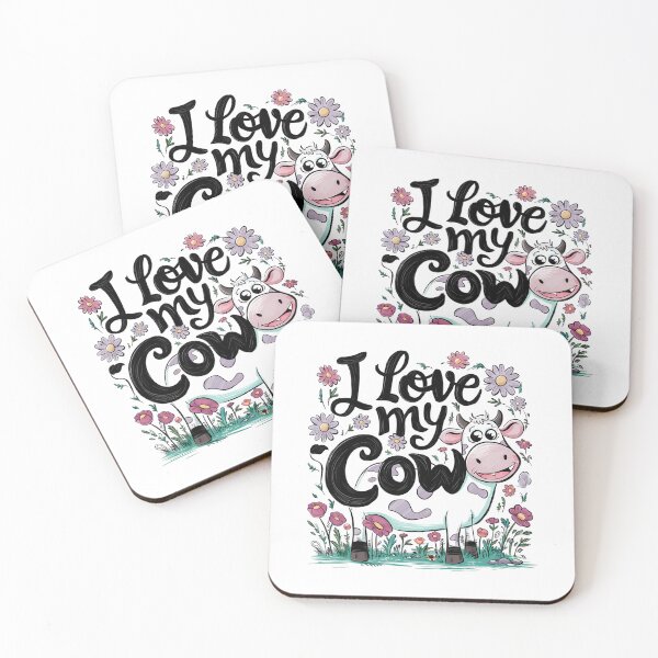 Item preview, I Love My Cow designed and sold by PeelZinc.