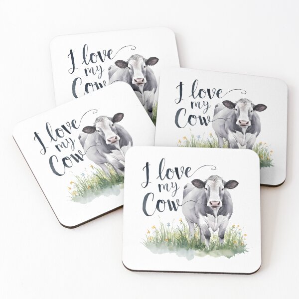 Item preview, I Love My Cow designed and sold by PeelZinc.