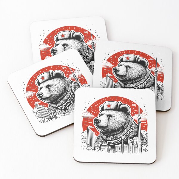 Item preview, soviet bear designed and sold by PopPizzazz.