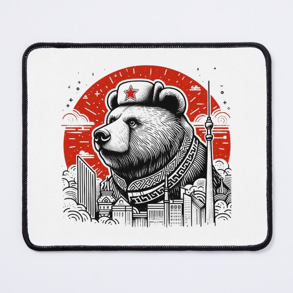 Item preview, soviet bear designed and sold by PopPizzazz.