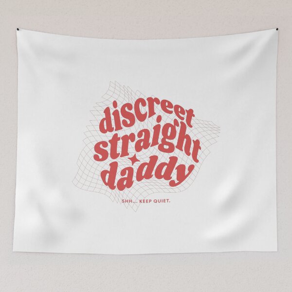 Item preview, Discreet straight daddy. Shh... keep quiet! designed and sold by SillyShibas.