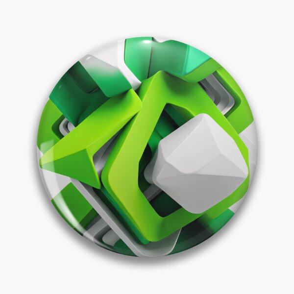 Item preview, Abstract Shape Art Green White V2 designed and sold by Salimgor Hangaround Music.