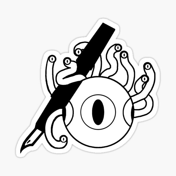In the eye of the Vidovo Sticker