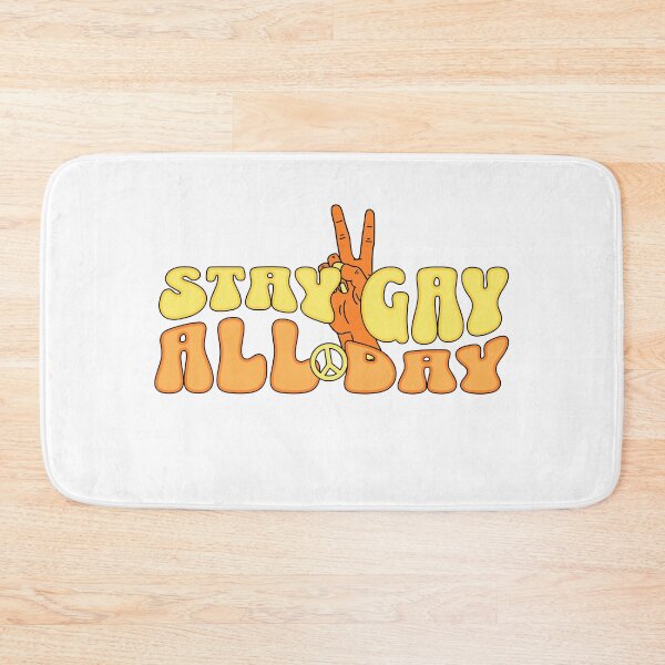 Item preview, Stay gay all day designed and sold by SillyShibas.
