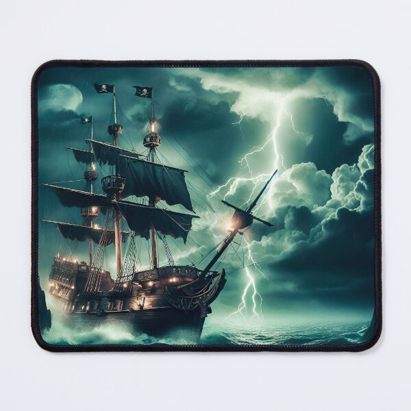 Item preview, Ship On The Stormy Seas designed and sold by SideKickCreates.
