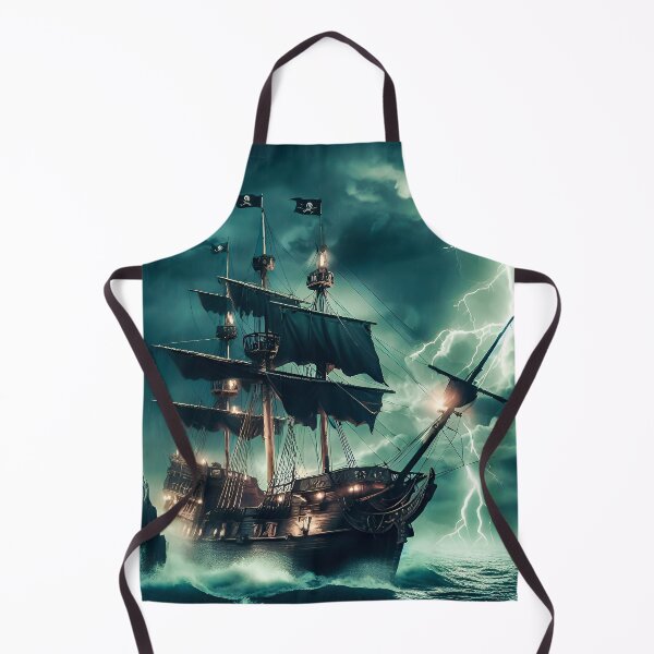 Item preview, Ship On The Stormy Seas designed and sold by SideKickCreates.