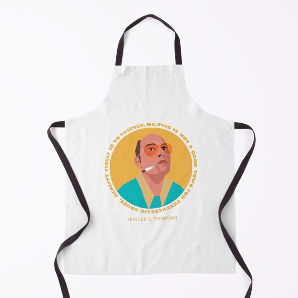 Item preview, Raoul Duke Portrait - Trippy Quote Edition - Fear and loathing in Las Vegas designed and sold by Boogosh.