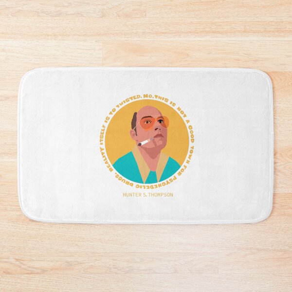 Item preview, Raoul Duke Portrait - Trippy Quote Edition - Fear and loathing in Las Vegas designed and sold by Boogosh.