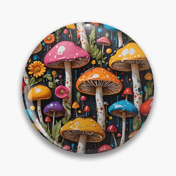 Item preview, Mushrooms: Vibrant Fungi Fantasia 014 designed and sold by REALDesign-Shop.