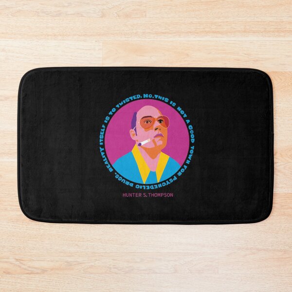 Item preview, Raoul Duke Portrait - Trippy Quote Edition - Fear and loathing in Las Vegas designed and sold by Boogosh.