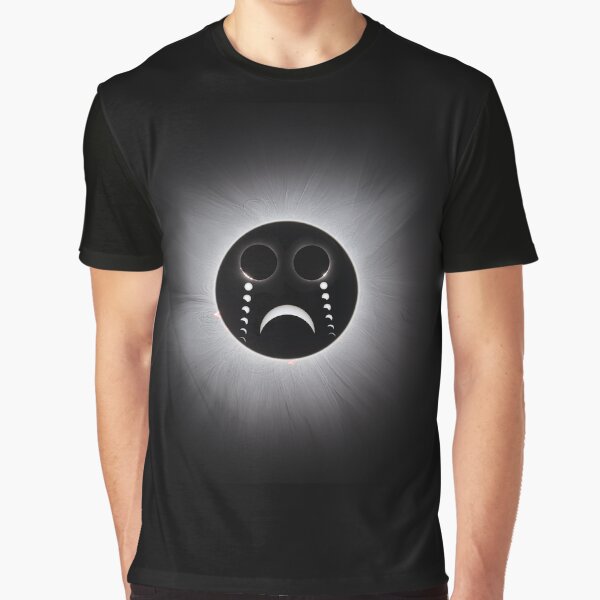 Item preview, Eclipse Sad Face designed and sold by Simon and Vivek Astrophotography.