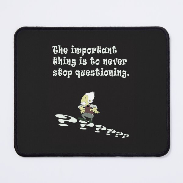 Item preview, Never stop asking questions... designed and sold by e-dream.