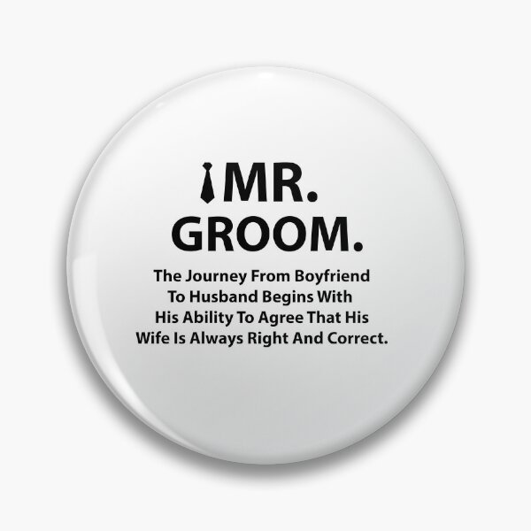 Item preview, Groom Funny Quote Typography Bachelor Party designed and sold by Nisha Prabhu.