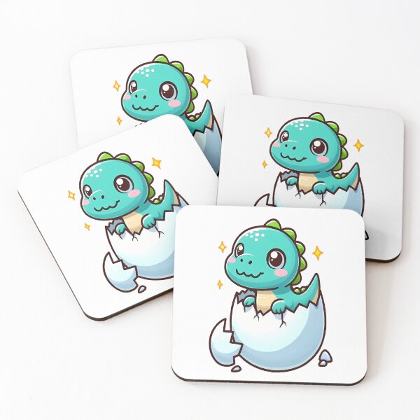 Item preview, Cute Dino In Cracked Egg designed and sold by Ella_Sketch.