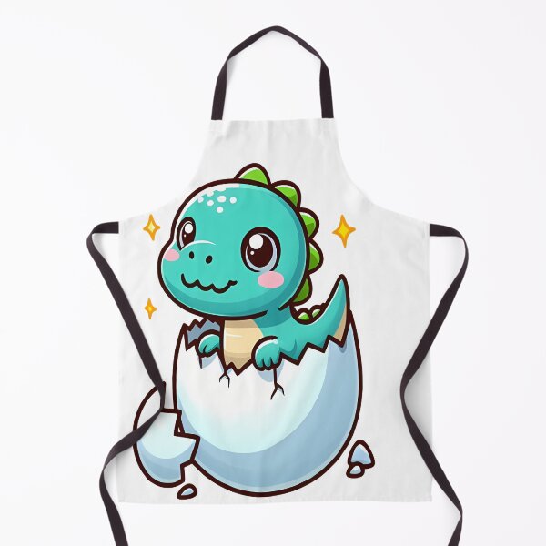 Item preview, Cute Dino In Cracked Egg designed and sold by Ella_Sketch.
