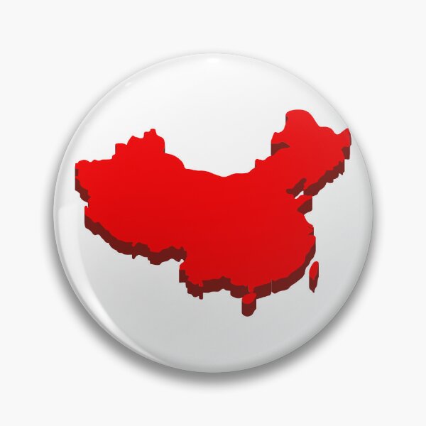 Item preview, CHINA MAP RED CHINA CHINESE designed and sold by snapacrab.