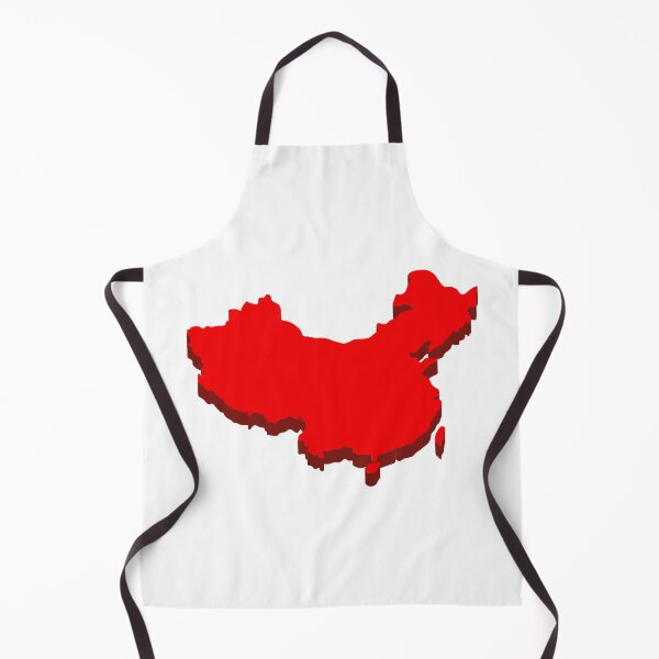 Item preview, CHINA MAP RED CHINA CHINESE designed and sold by snapacrab.