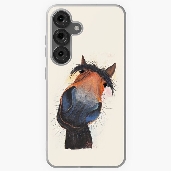 Item preview, HORSE PRiNT 'HAPPY DAVE' BY SHIRLEY MACARTHUR designed and sold by Shirley MacArthur Limited.