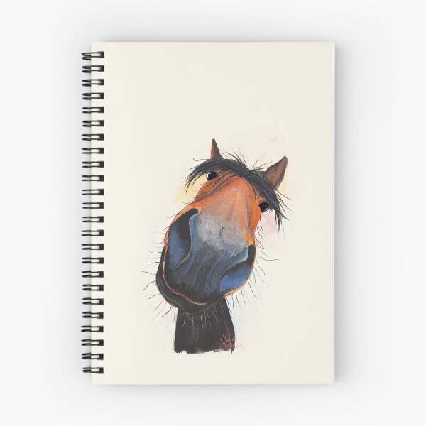 Item preview, HORSE PRiNT 'HAPPY DAVE' BY SHIRLEY MACARTHUR designed and sold by Shirley MacArthur Art.