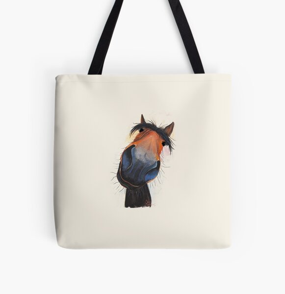 Vista previa del artículo con la obra «IMPRESIÓN DE CABALLOS 'HAPPY DAVE' POR SHIRLEY MACARTHUR», diseñado y vendido por Shirley MacArthur Limited.