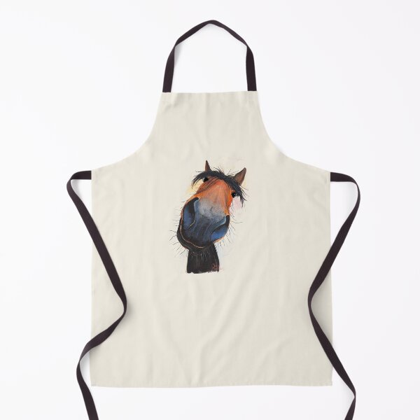 Item preview, HORSE PRiNT 'HAPPY DAVE' BY SHIRLEY MACARTHUR designed and sold by Shirley MacArthur Art.