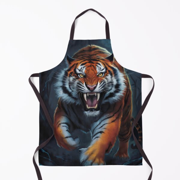 Item preview, Tiger at night. designed and sold by MyHappyArtShop.