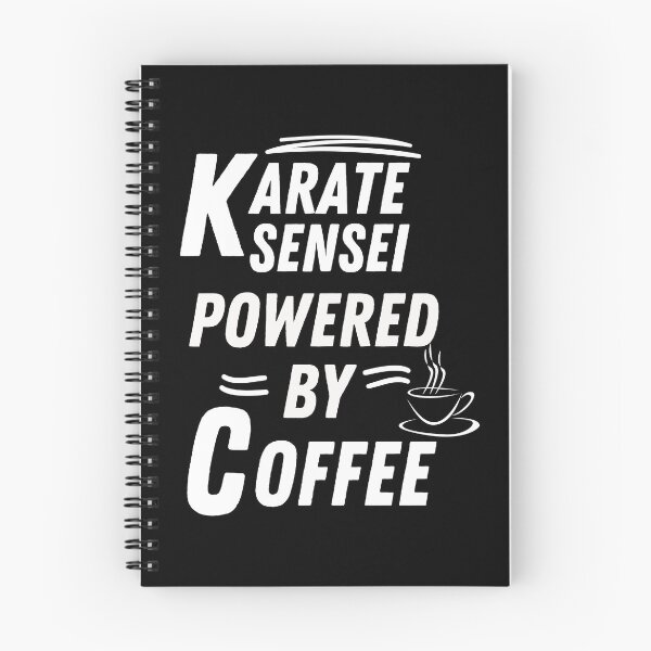 Item preview, Karate sensei powered by coffee   designed and sold by annoying-shirts.