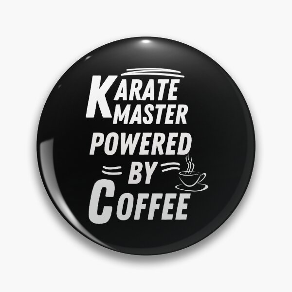 Item preview, Karate master powered by coffee  designed and sold by annoying-shirts.