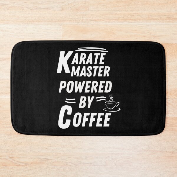 Item preview, Karate master powered by coffee  designed and sold by annoying-shirts.
