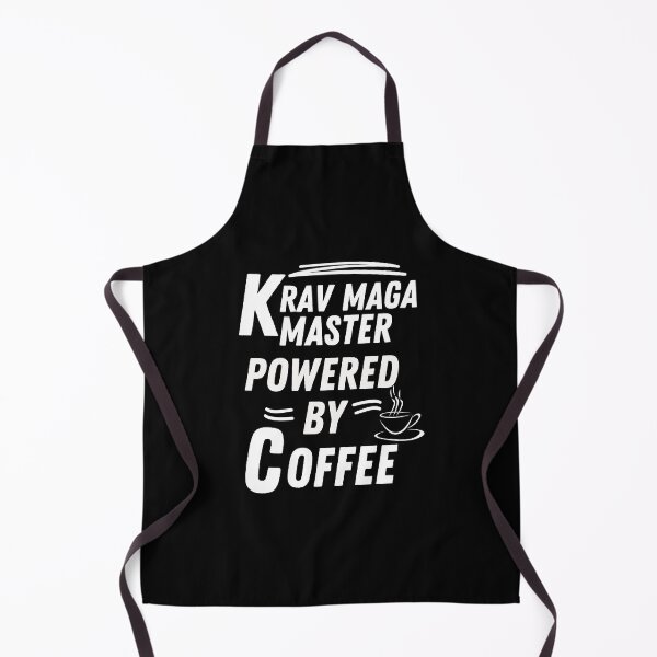 Item preview, Krav maga master powered by coffee designed and sold by annoying-shirts.