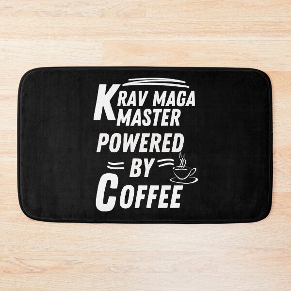 Item preview, Krav maga master powered by coffee   designed and sold by annoying-shirts.