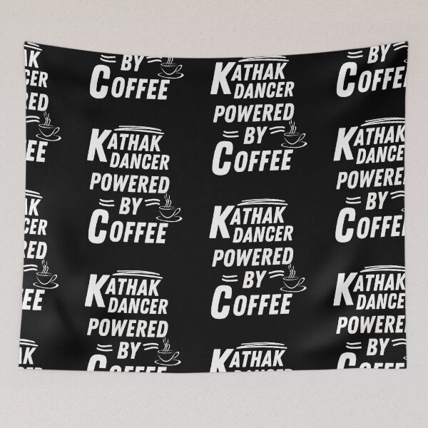 Item preview, Kathak dancer powered by coffee   designed and sold by annoying-shirts.