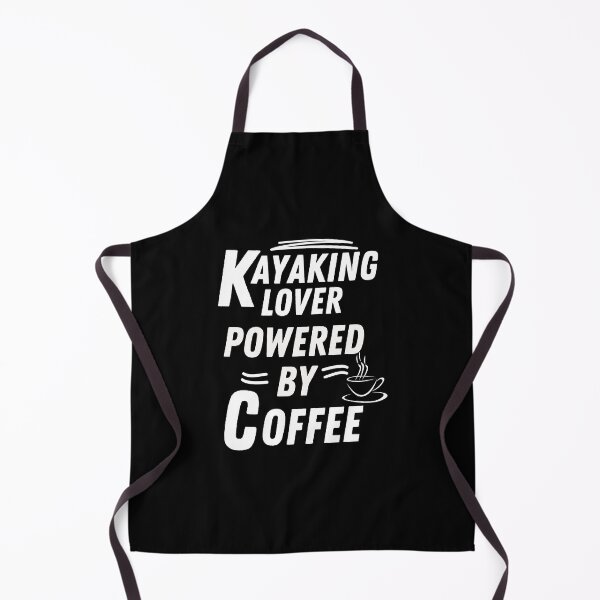 Item preview, Kayaking lover powered by coffee designed and sold by annoying-shirts.
