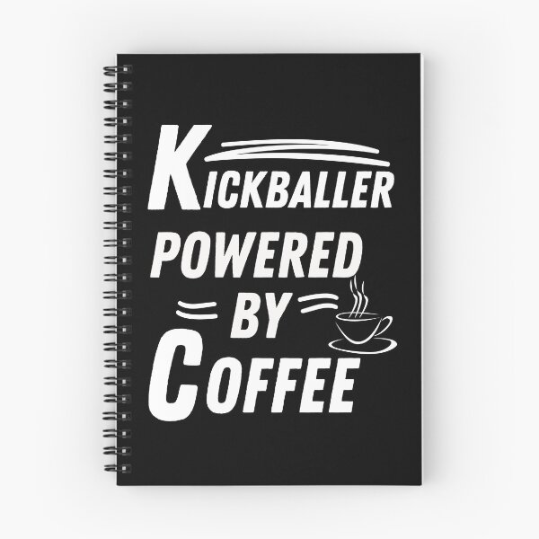 Item preview, Kickballer powered by coffee   designed and sold by annoying-shirts.
