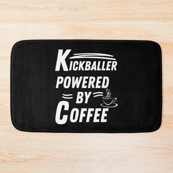 Item preview, Kickballer powered by coffee   designed and sold by annoying-shirts.