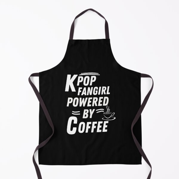 Item preview, Kpop fangirl powered by coffee designed and sold by annoying-shirts.