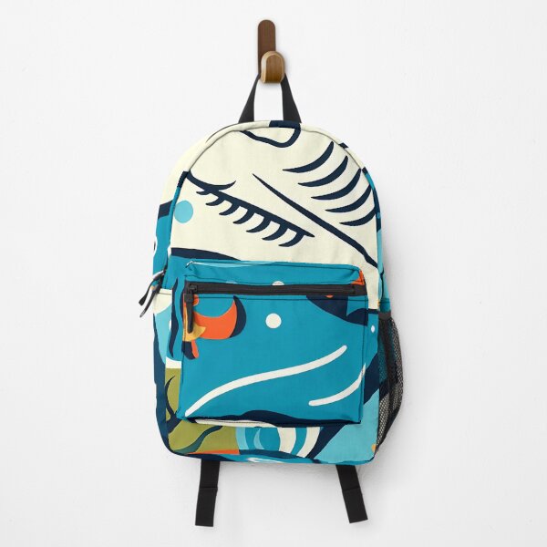 Item preview, Copy of manta ray colorful style with some sea creatures designed and sold by zzinthestore.
