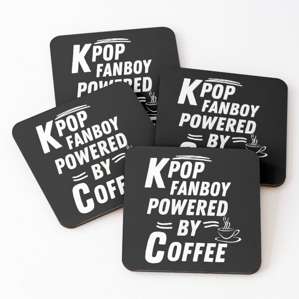Item preview, Kpop fanboy powered by coffee   designed and sold by annoying-shirts.