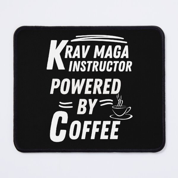 Item preview, Krav maga instructor powered by coffee   designed and sold by annoying-shirts.