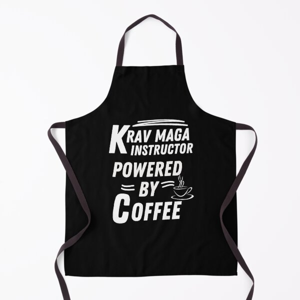 Item preview, Krav maga instructor powered by coffee designed and sold by annoying-shirts.