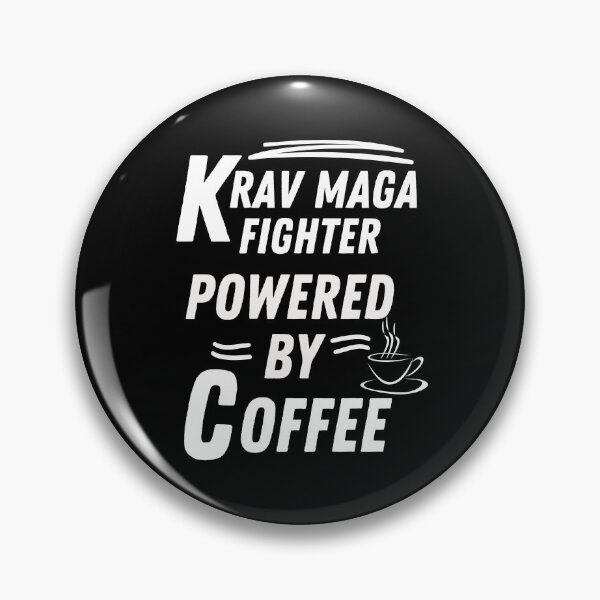 Item preview, Krav maga fighter powered by coffee designed and sold by annoying-shirts.