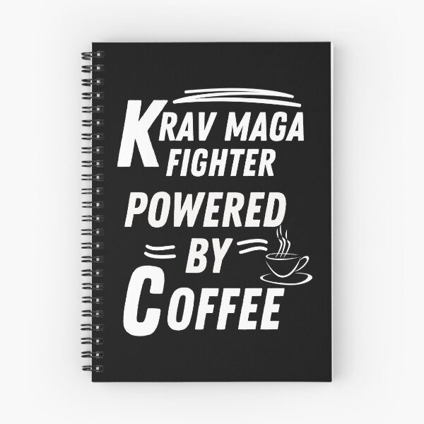Item preview, Krav maga fighter powered by coffee designed and sold by annoying-shirts.