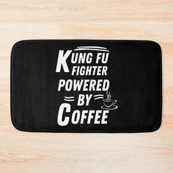 Item preview, Kung fu fighter powered by coffee designed and sold by annoying-shirts.