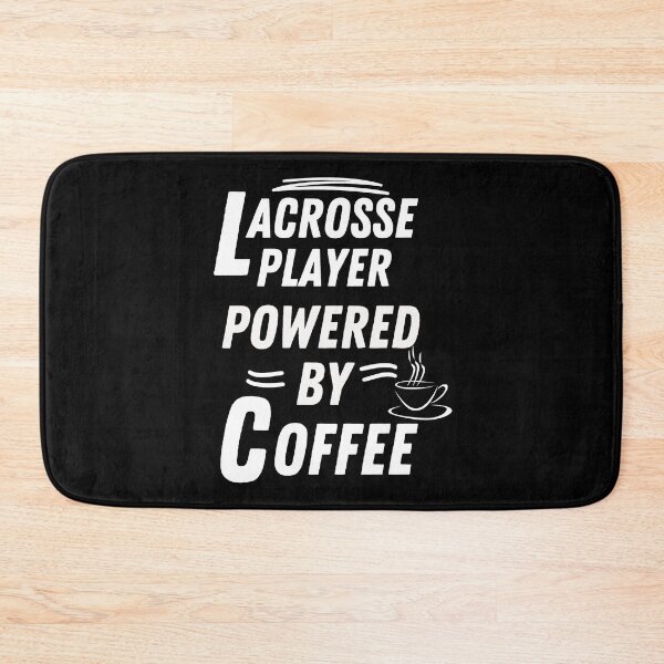Item preview, Lacrosse player powered by coffee designed and sold by annoying-shirts.