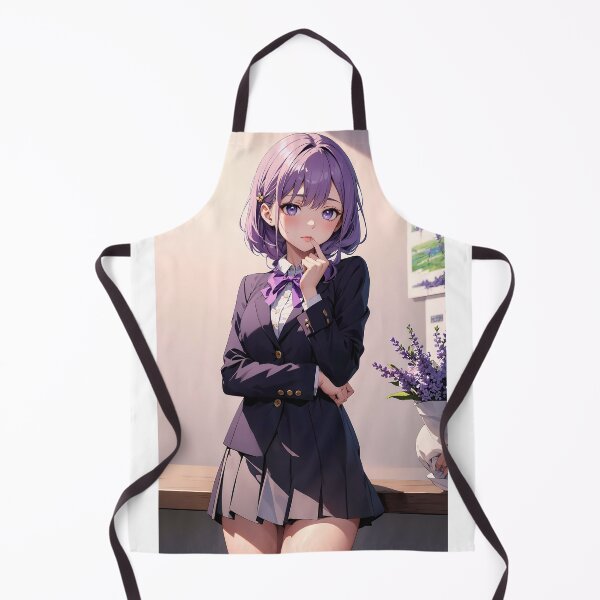 Item preview, Cute Anime School Girl, Amaya Tanaka designed and sold by iloveanimechibi.