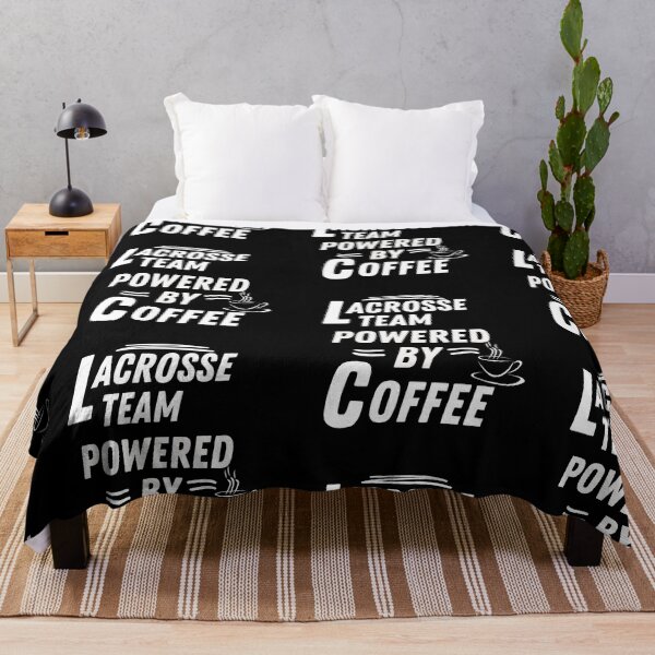 Item preview, Lacrosse team powered by coffee designed and sold by annoying-shirts.