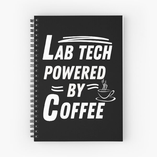 Item preview, Lab tech powered by coffee designed and sold by annoying-shirts.