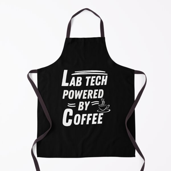 Item preview, Lab tech powered by coffee designed and sold by annoying-shirts.
