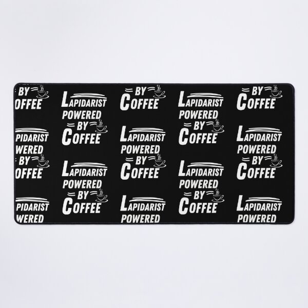 Item preview, Lapidarist powered by coffee designed and sold by annoying-shirts.