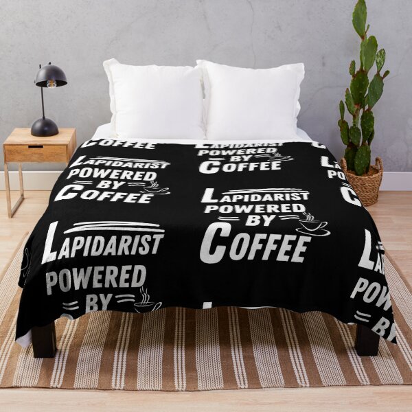 Item preview, Lapidarist powered by coffee designed and sold by annoying-shirts.